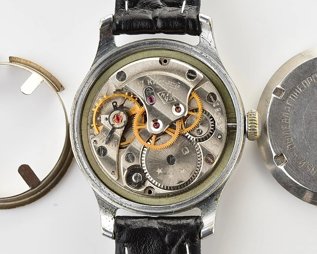 Vintage Soviet Sportivnie mechanical watch from the 1950s