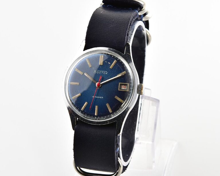 Soviet Vostok vintage mechanical wristwatch