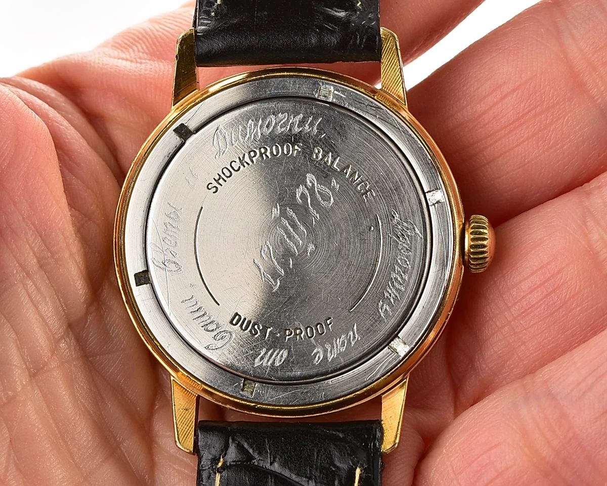 Excellent Soviet Wostok (Vostok) vintage mechanical gold-plated wristwatch