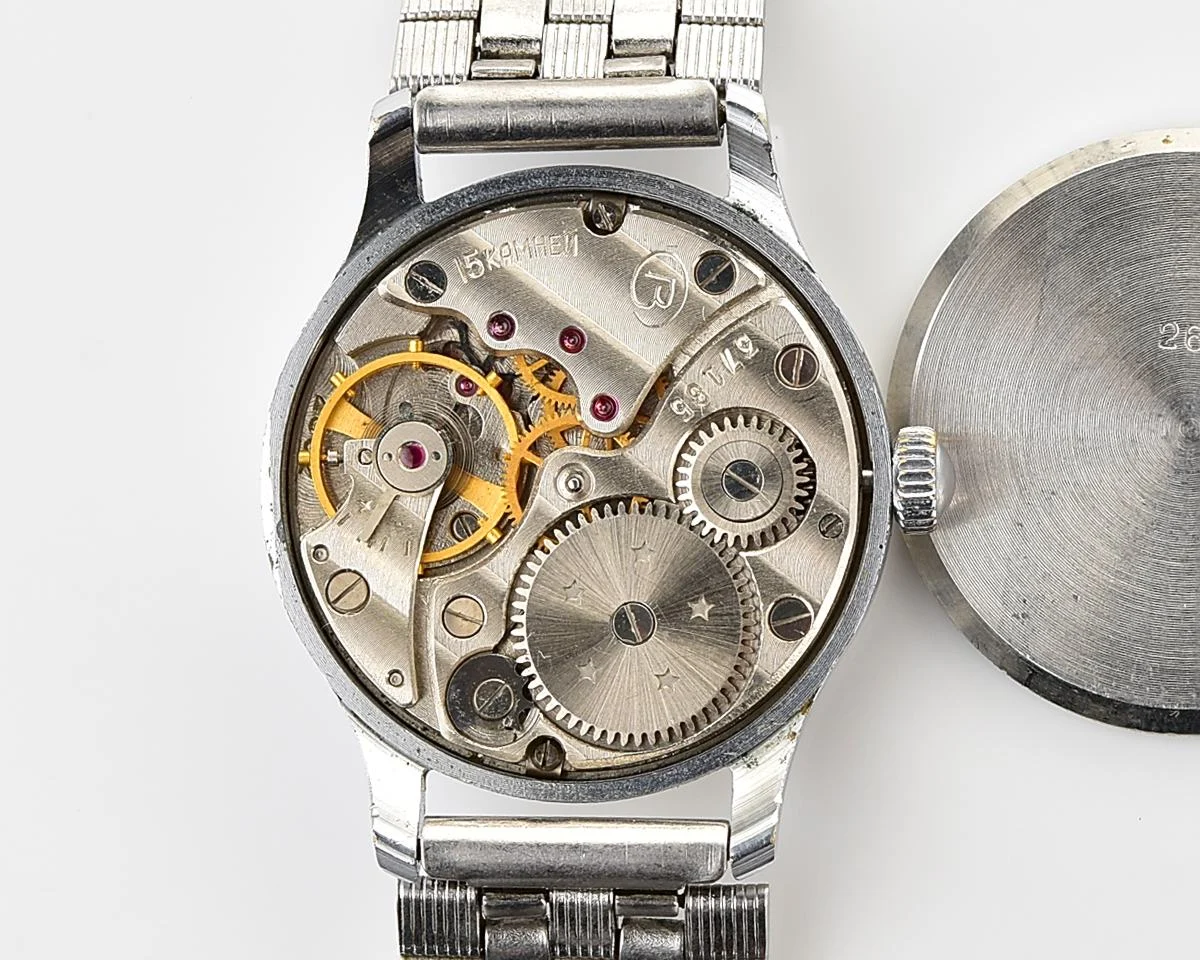 Soviet vintage Vostok mechanical wristwatch
