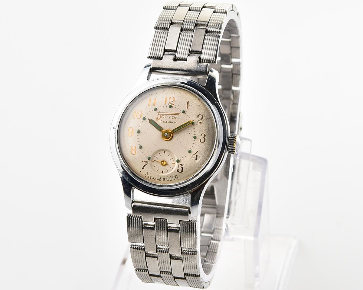 Soviet vintage Vostok mechanical wristwatch