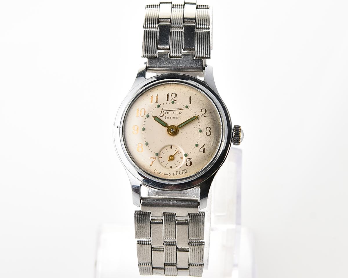 Soviet vintage Vostok mechanical wristwatch
