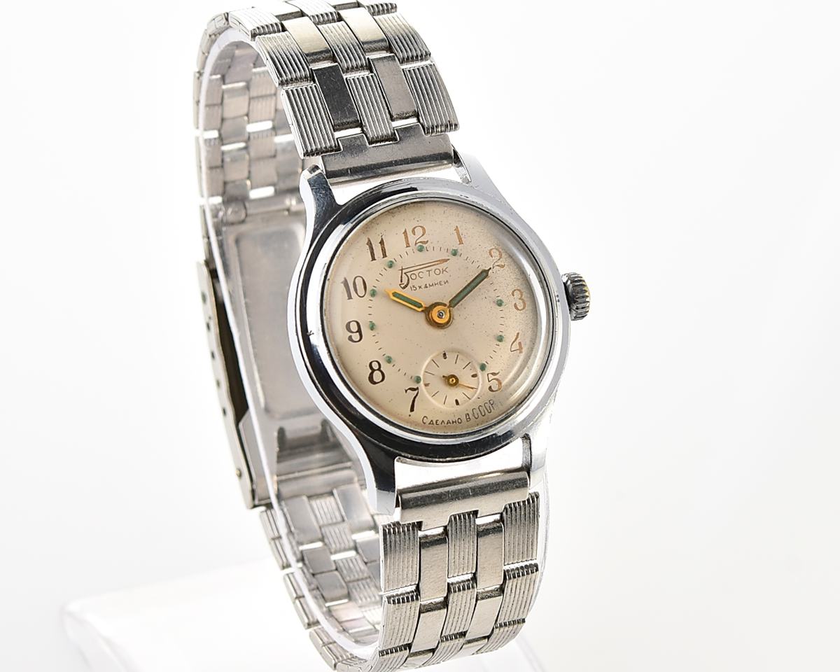 Soviet vintage Vostok mechanical wristwatch