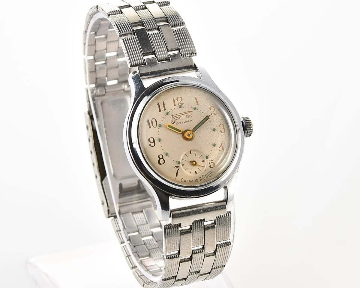 Soviet vintage Vostok mechanical wristwatch