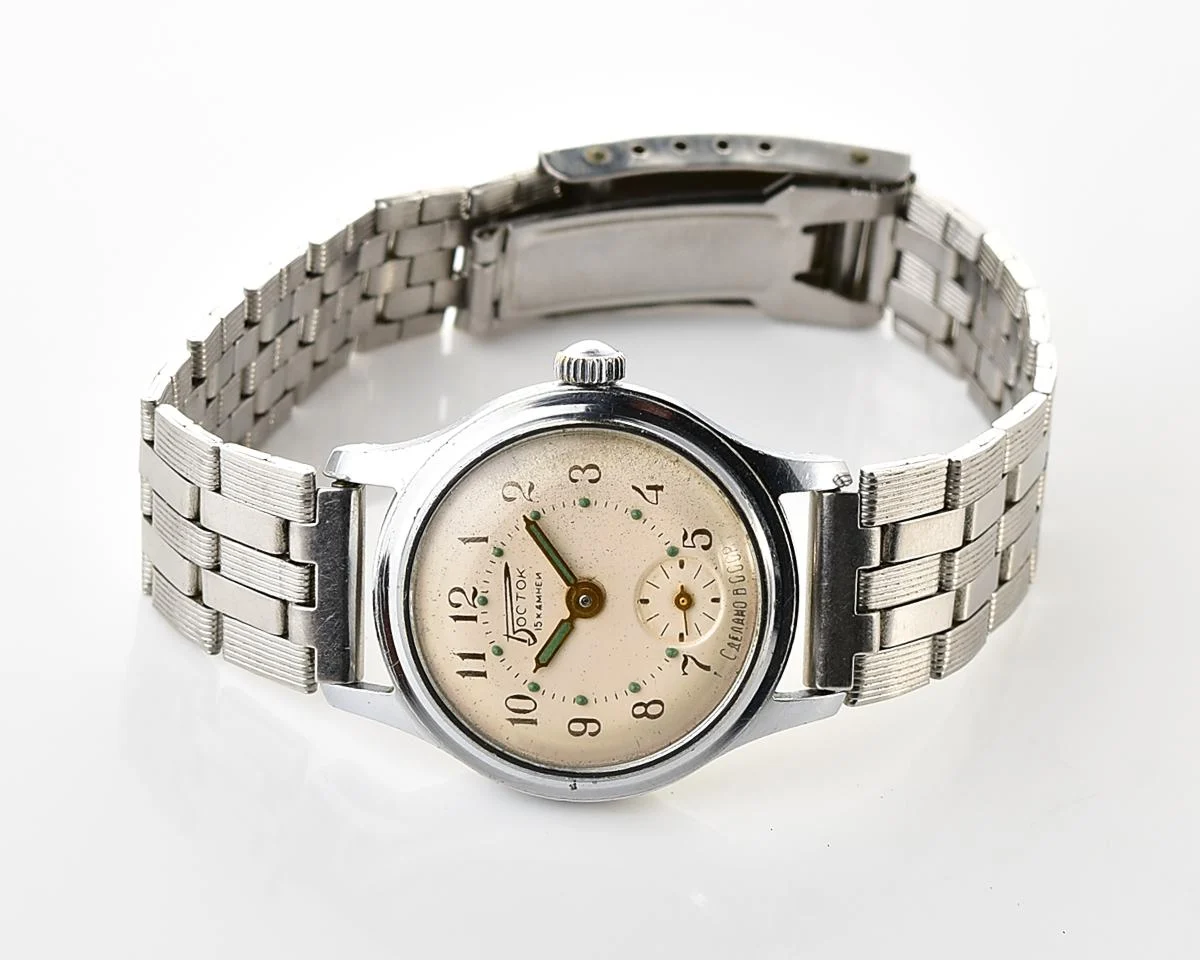 Soviet vintage Vostok mechanical wristwatch