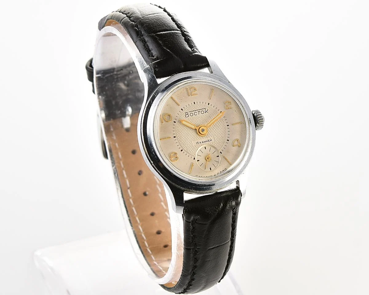 Soviet vintage Vostok mechanical wristwatch