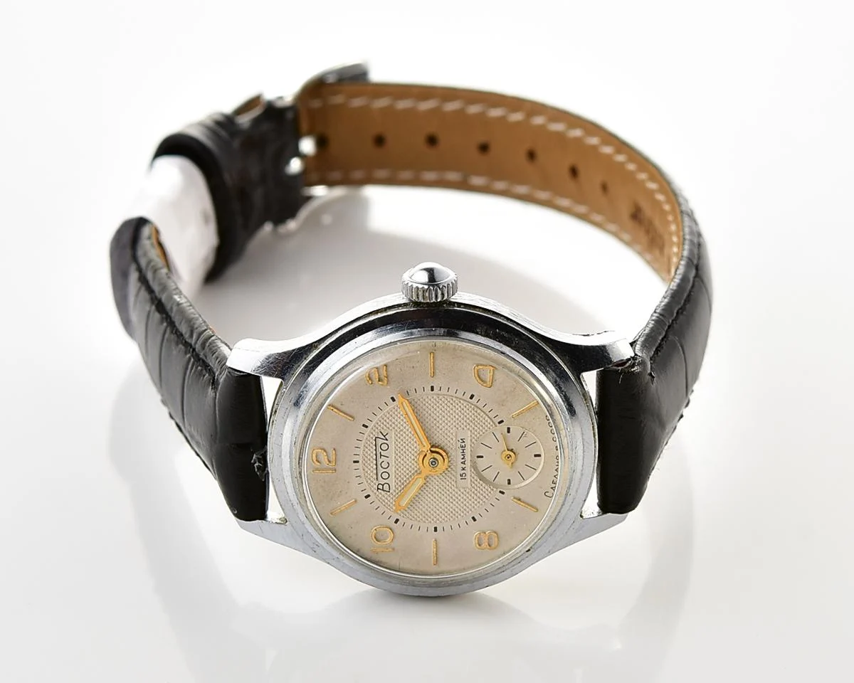 Soviet vintage Vostok mechanical wristwatch
