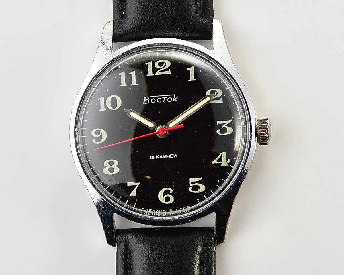 Excellent Soviet Wostok (Vostok) vintage mechanical wristwatch