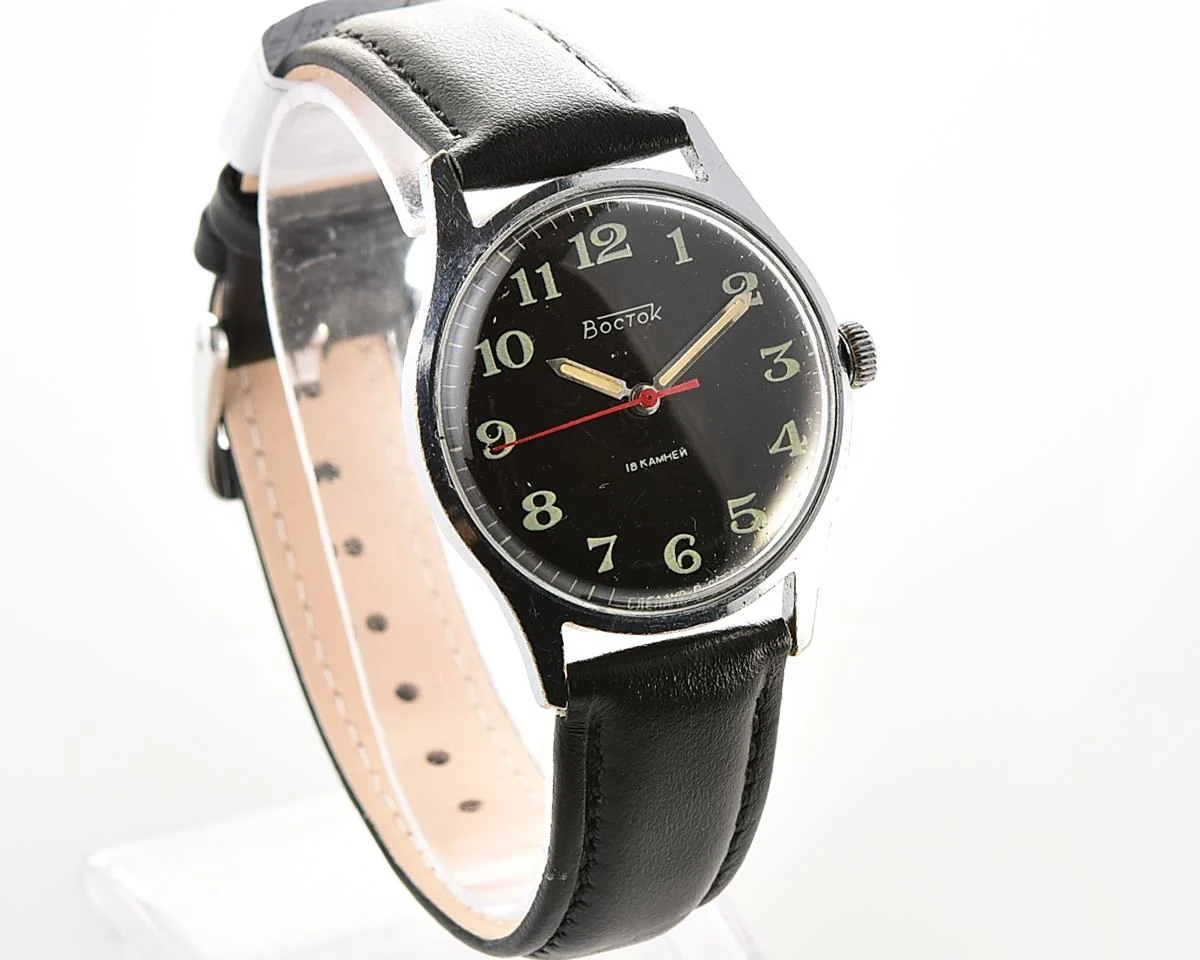 Excellent Soviet Wostok (Vostok) vintage mechanical wristwatch