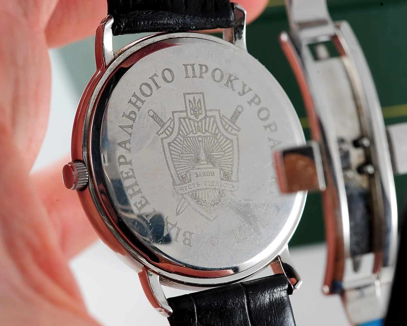 Ukrainian made 🇺🇦Kleynod watch - from the Attorney General of 🇺🇦Ukraine!