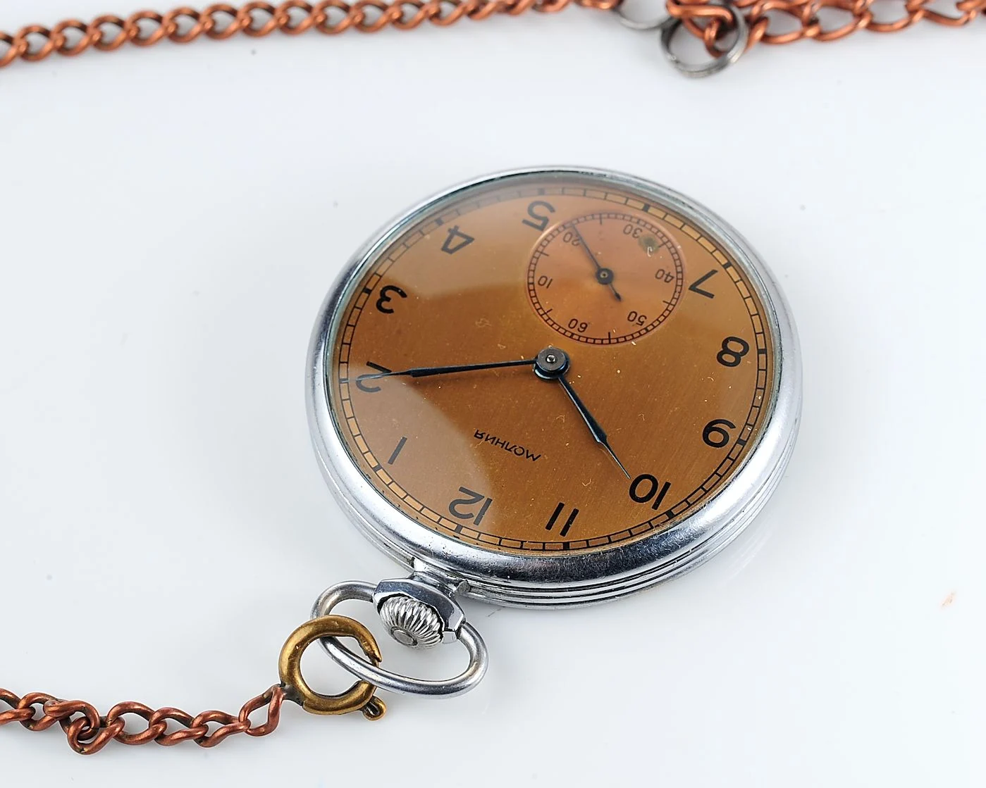 watch Molnija copper dial EXC 14850-SCS_0881