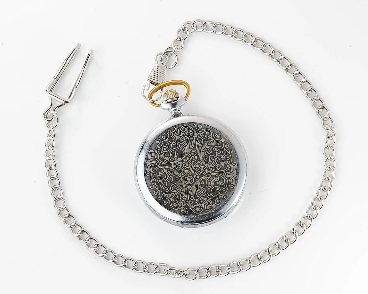 Soviet Molnija quartz pocket watch