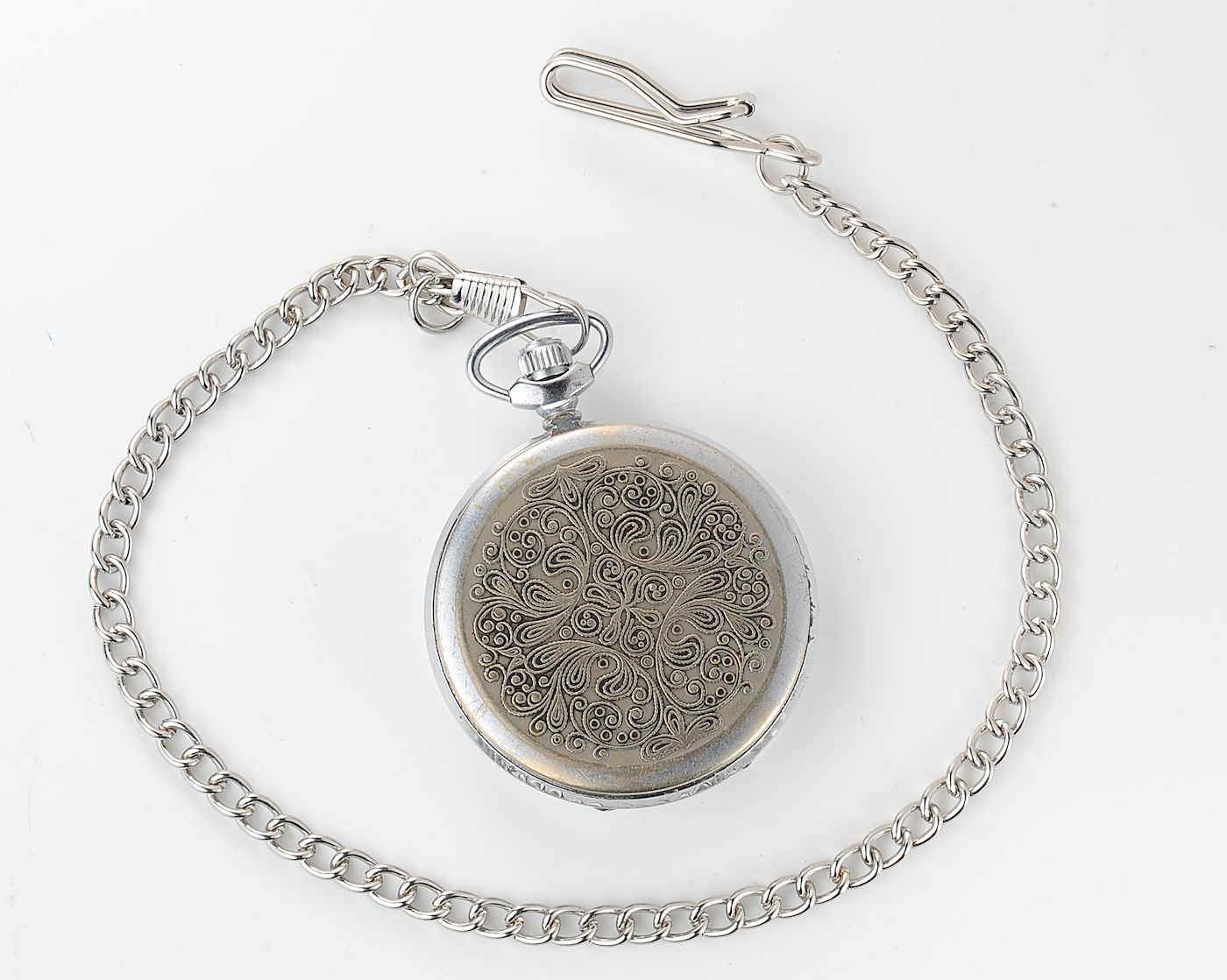 Soviet Molnija quartz pocket watch