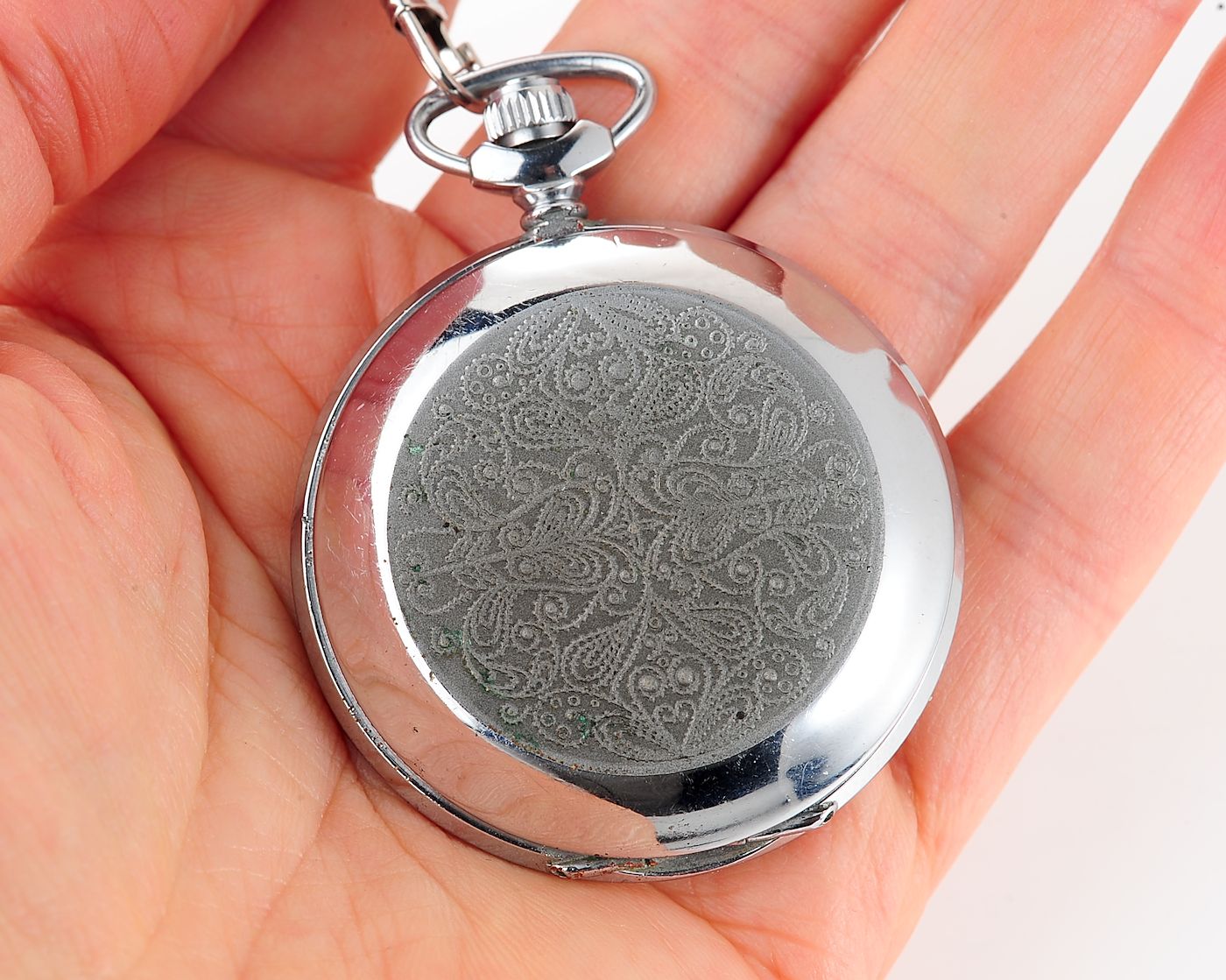 Soviet Molnija quartz pocket watch