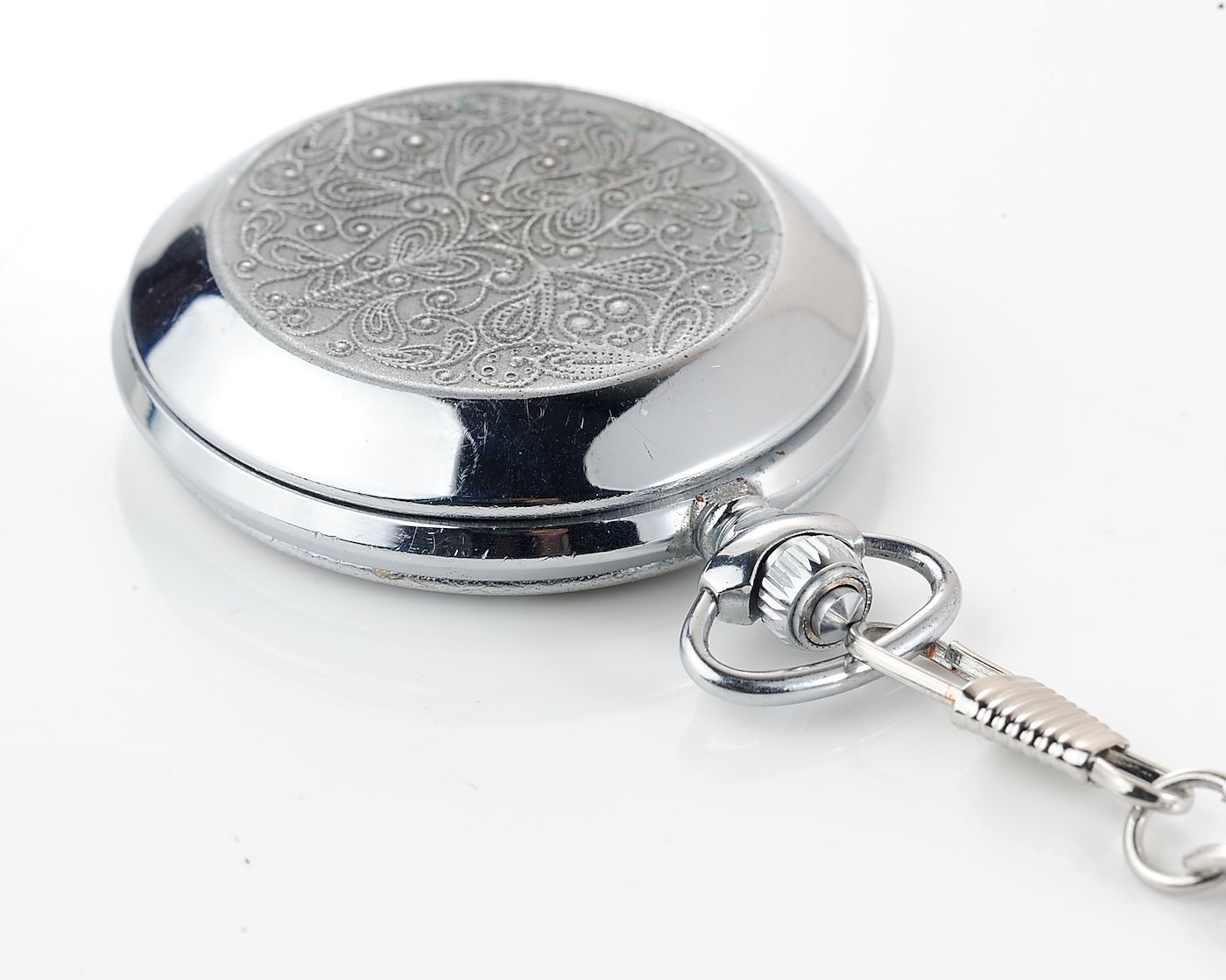 Soviet Molnija quartz pocket watch