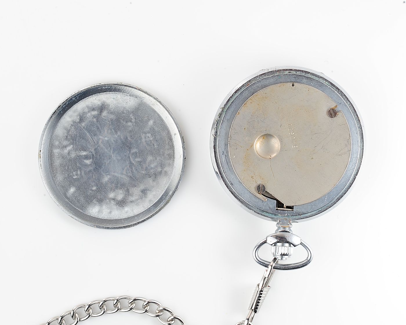 Soviet Molnija quartz pocket watch
