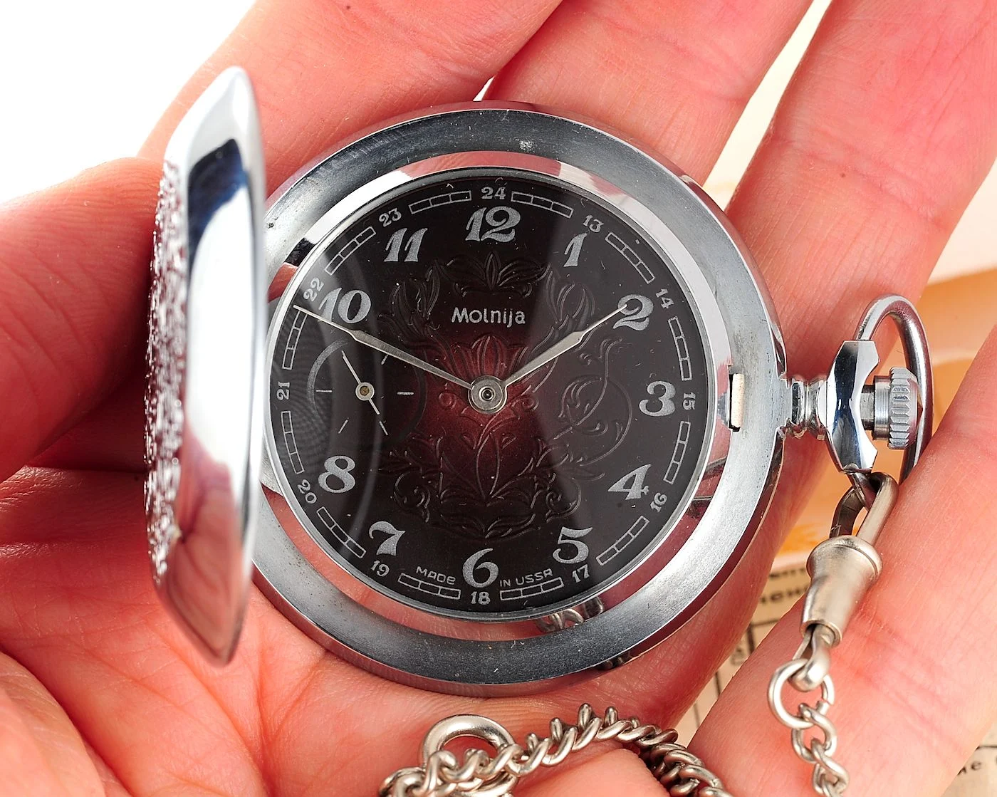 TIME CAPSULE: Soviet Molnija mechanical pocket watch - New Old Stock (NOS)!