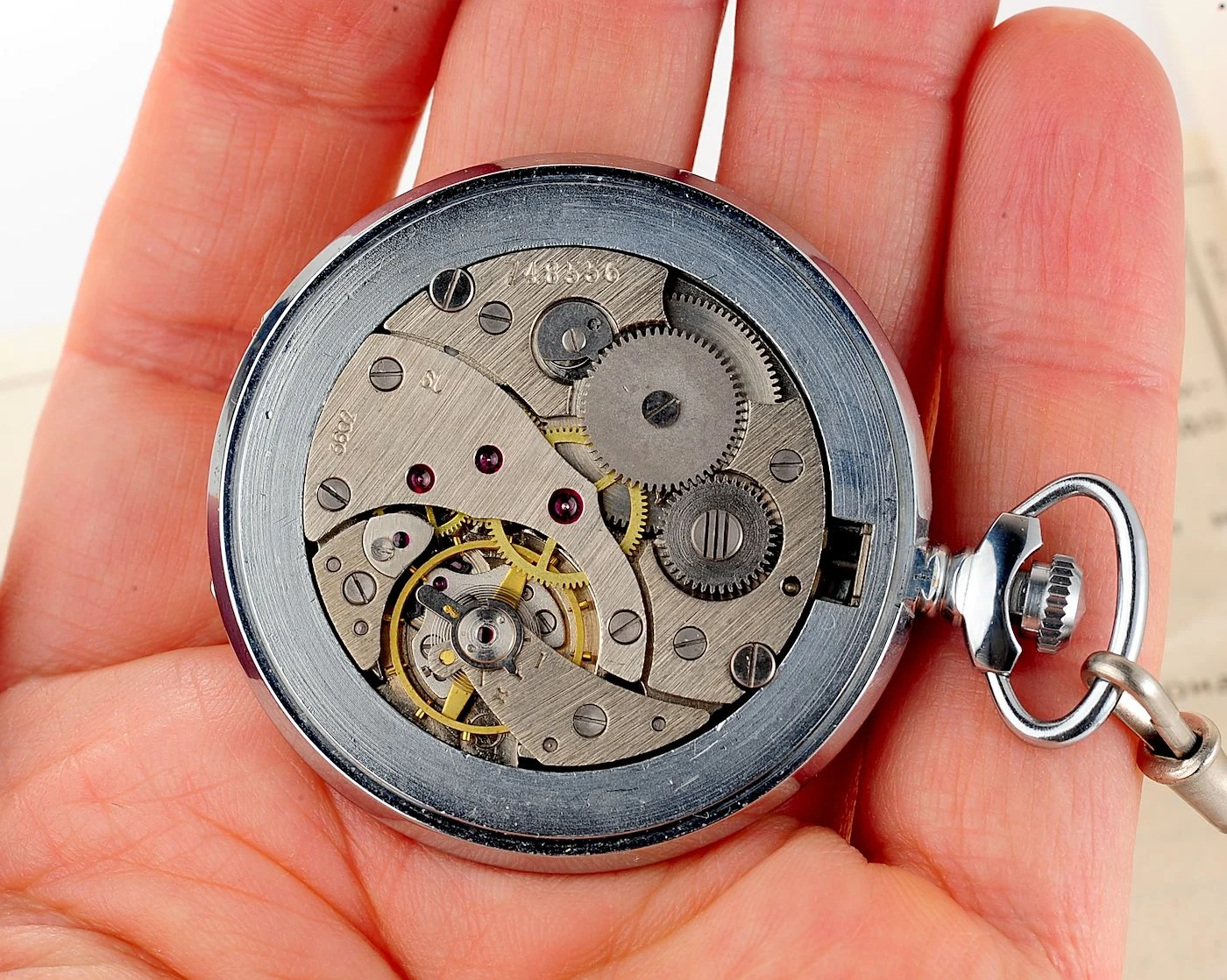 TIME CAPSULE: Soviet Molnija mechanical pocket watch - New Old Stock (NOS)!