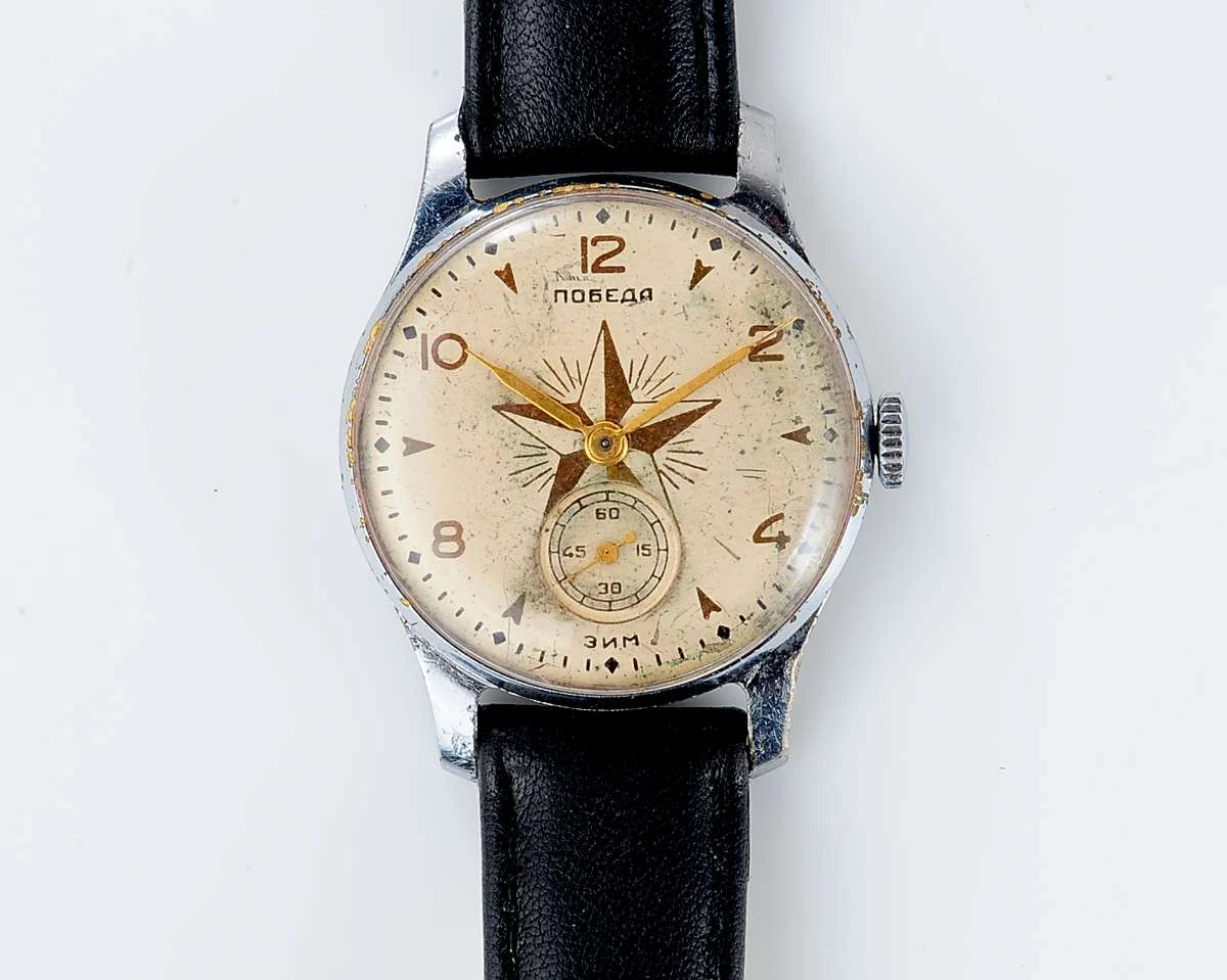 Rare! Vintage Soviet mechanical watch Pobeda Star