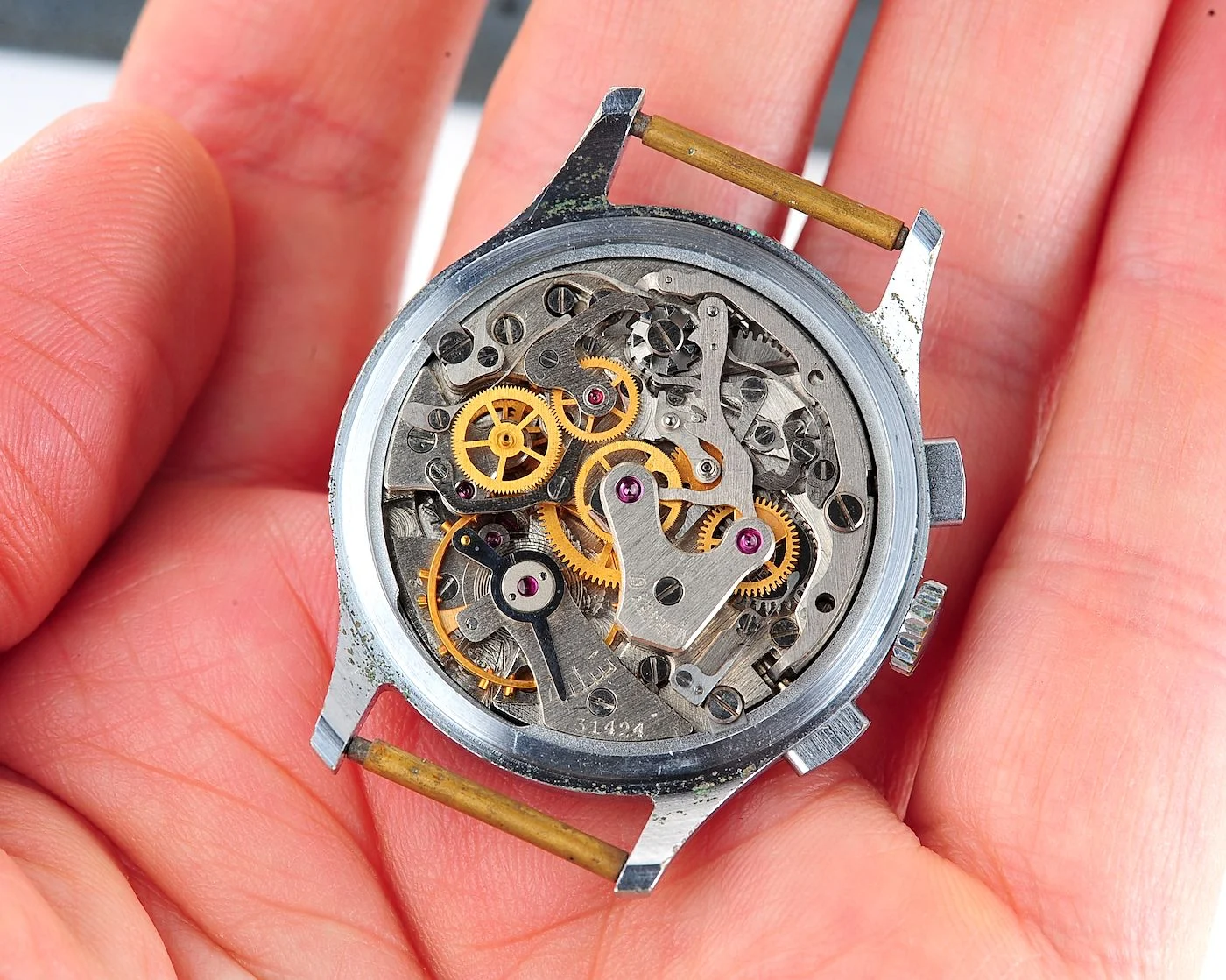 Rare: Poljot 3017 "Strela" chronograph chronometer mechanical watch