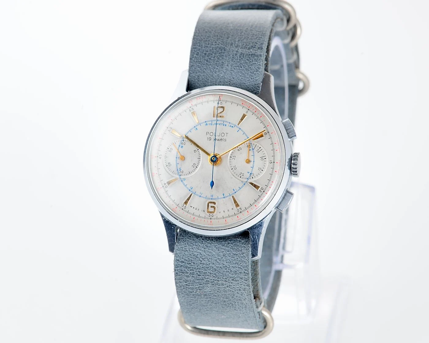 Rare: Poljot 3017 "Strela" chronograph chronometer mechanical watch