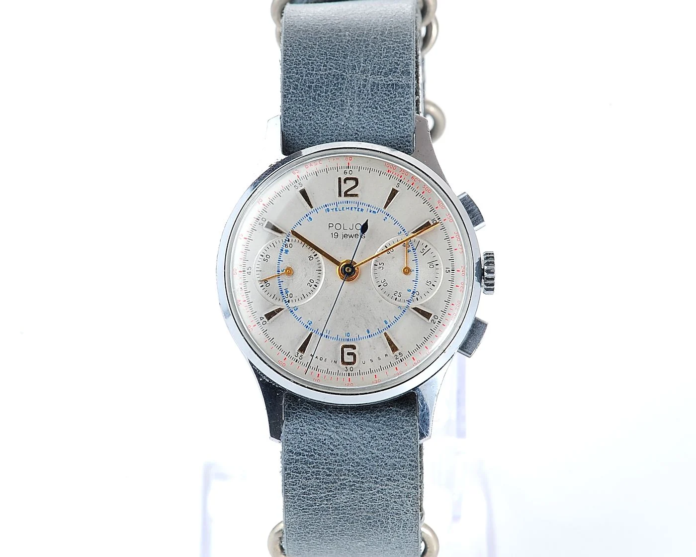 Rare: Poljot 3017 "Strela" chronograph chronometer mechanical watch