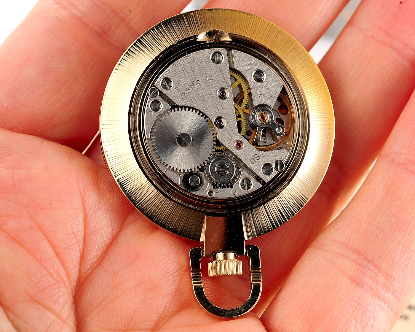 TIME CAPSULE: Vintage soviet Raketa open face soviet pocket watch, New Old Stock(NOS)!