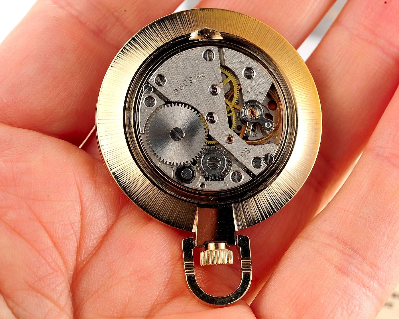 TIME CAPSULE: Vintage Soviet Raketa open face Soviet pocket watch, New Old Stock (NOS)!