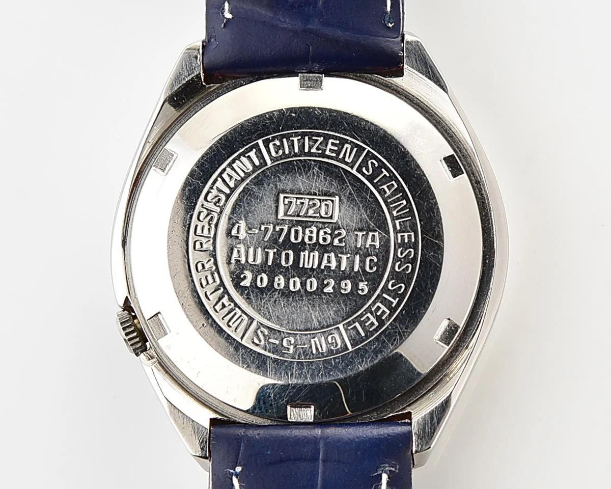 Vintage Citizen Leopard 28800 'Hi-Beat' Automatic with Deep Marine Blue Dial, from August 1972