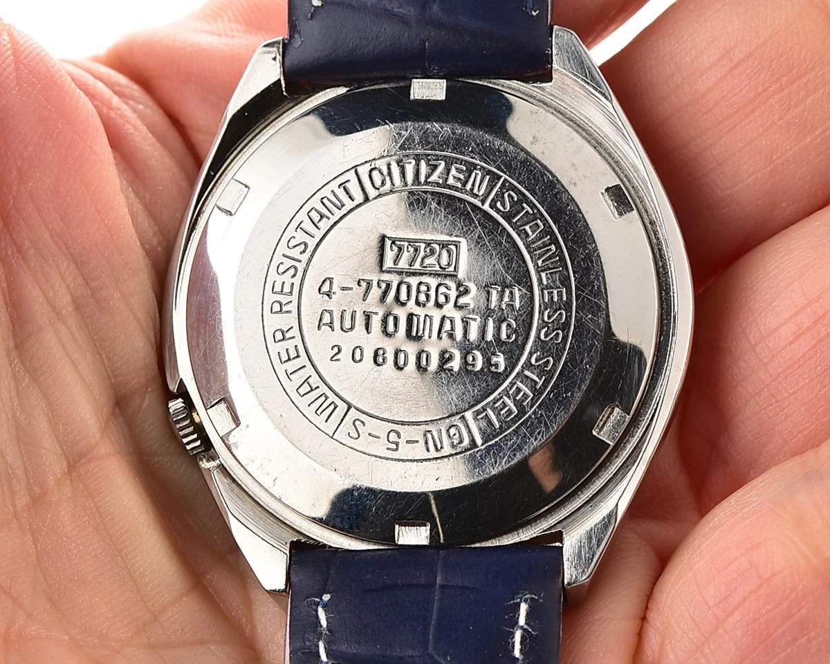 Vintage Citizen Leopard 28800 'Hi-Beat' Automatic with Deep Marine Blue Dial, from August 1972