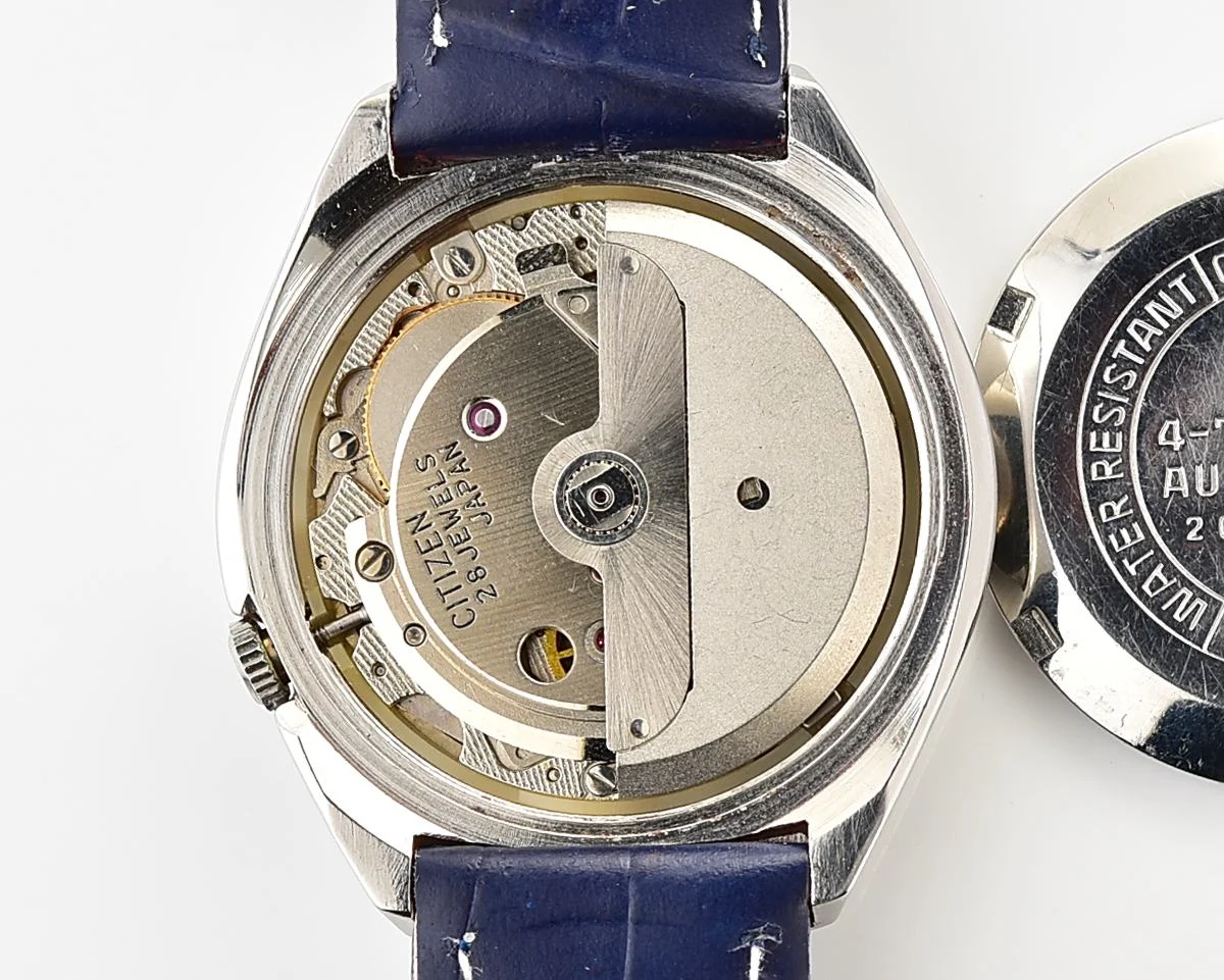 Vintage Citizen Leopard 28800 'Hi-Beat' Automatic with Deep Marine Blue Dial, from August 1972