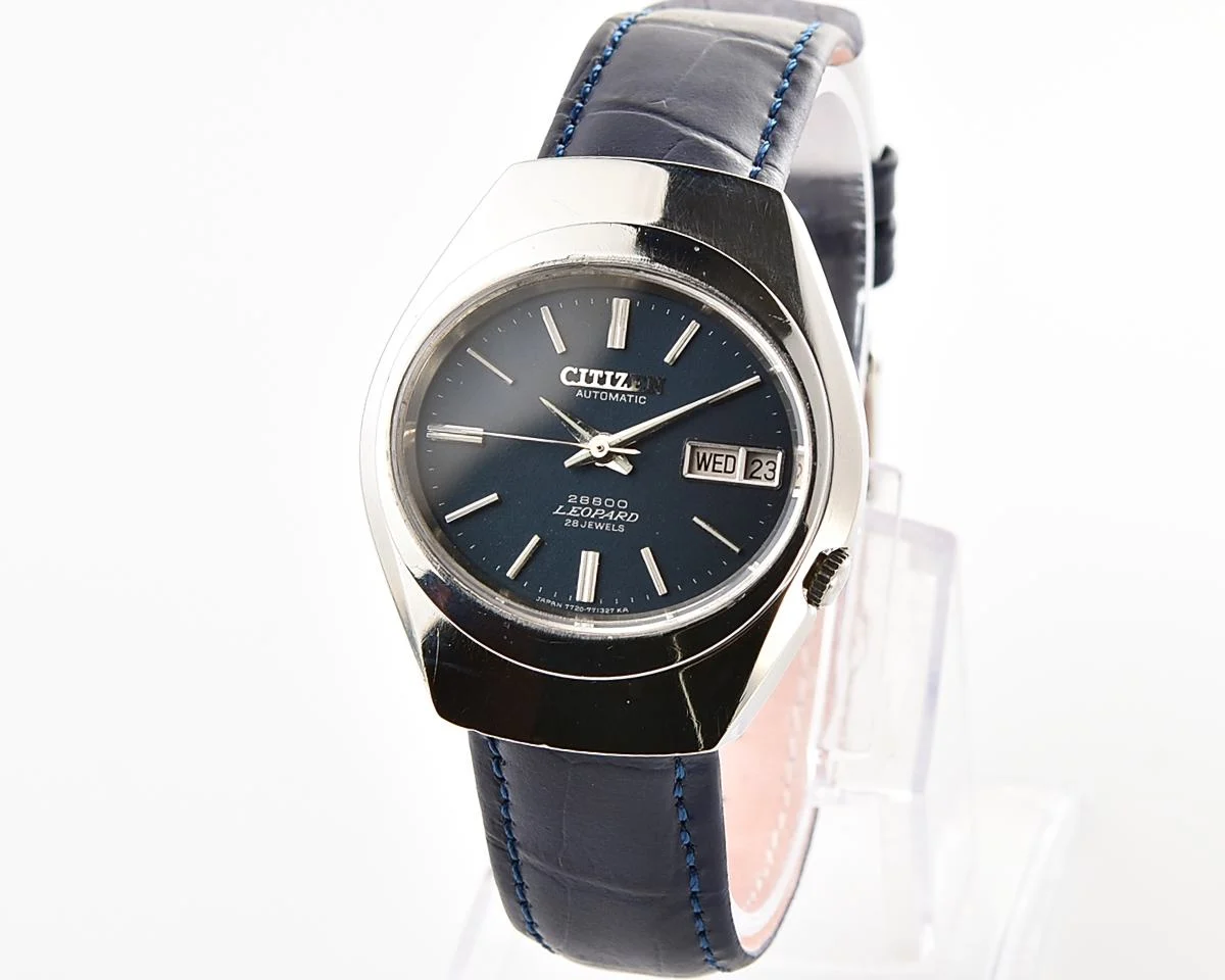 Vintage Citizen Leopard 28800 'Hi-Beat' Automatic with Deep Marine