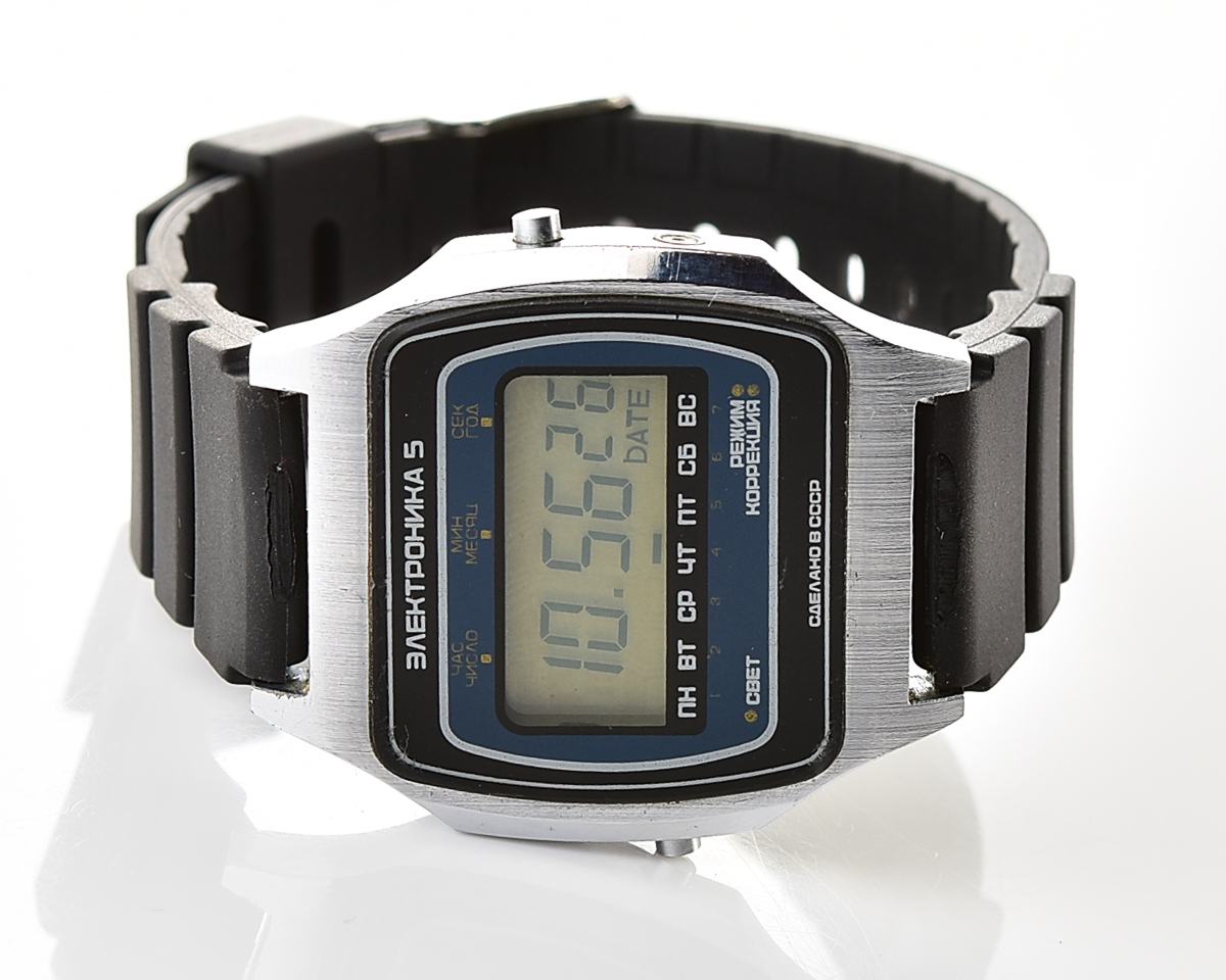 Excellent soviet vintage USSR digital watch Electronika 5