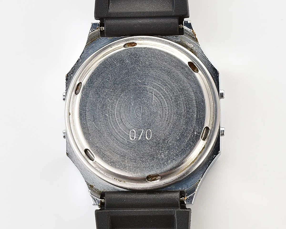Digital vintage wristwatch Electronika Pegasus (Electronika-5) with two melodies + intermittent signal