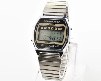 Vintage Soviet USSR digital watch Electronika-54 - 4 alarms