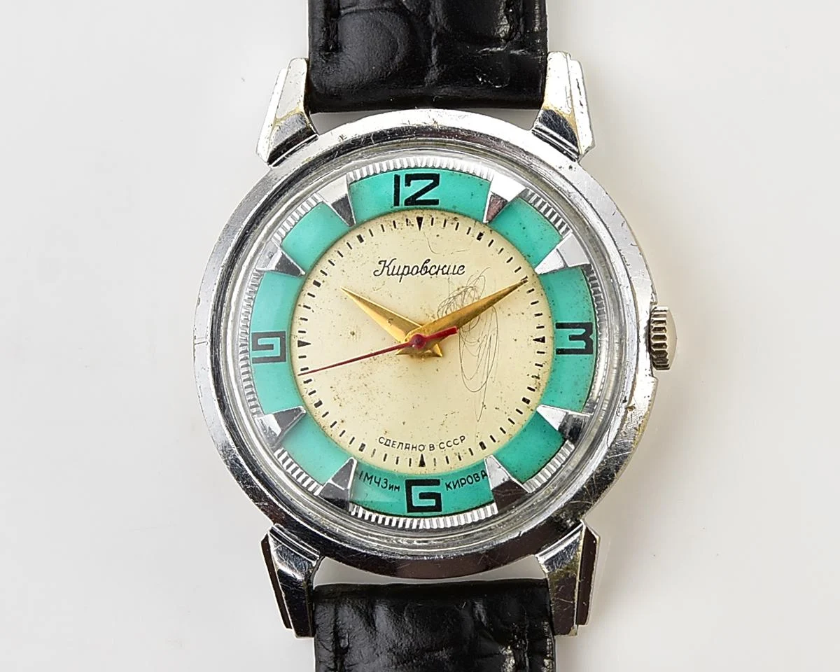 Rare! Beautiful vintage Soviet wristwatch from 50s - Kirovskie 1MWF
