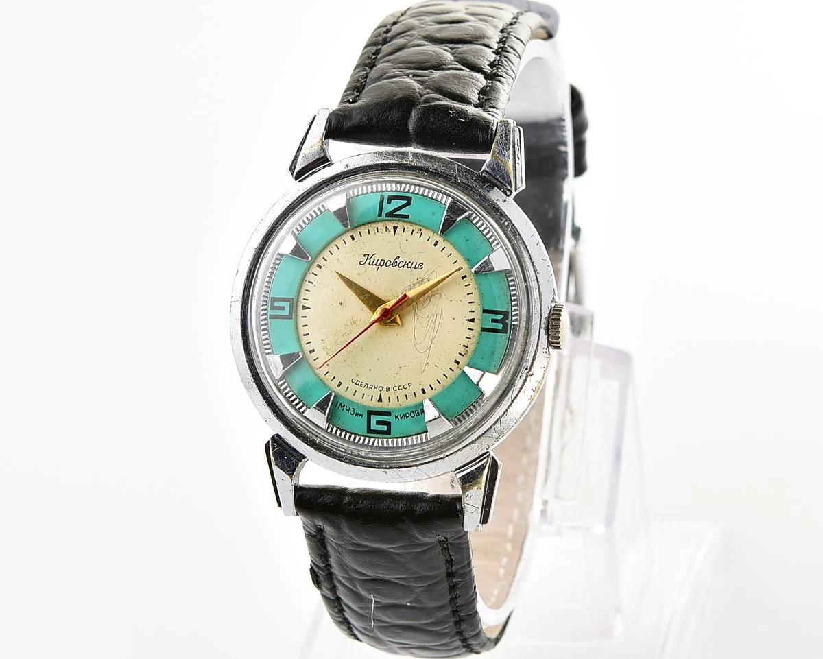 Rare! Beautiful vintage Soviet wristwatch from 50s - Kirovskie 1MWF