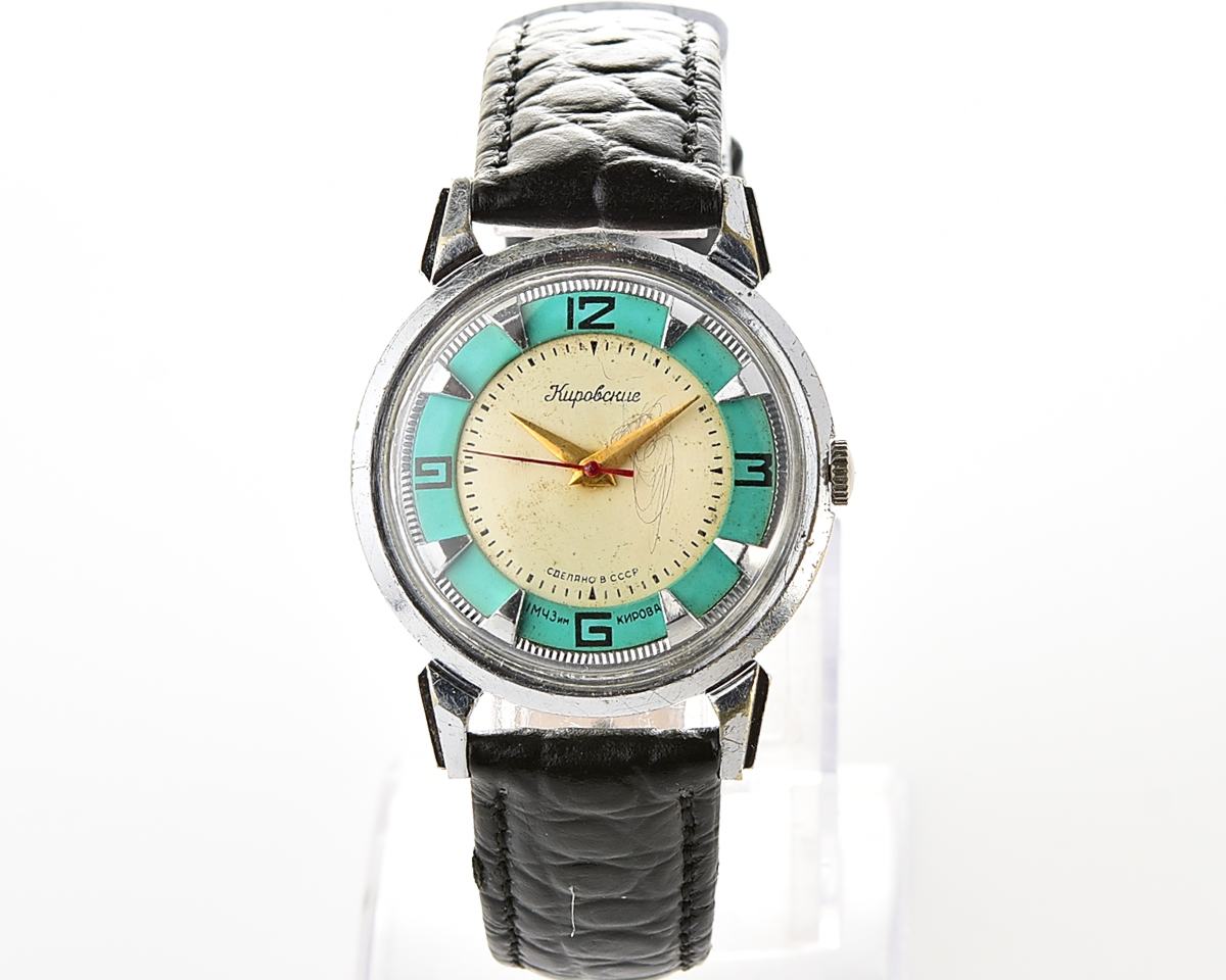 RARE! Beautiful vintage soviet wristwatch from 50s - Kirovskie 1MWF