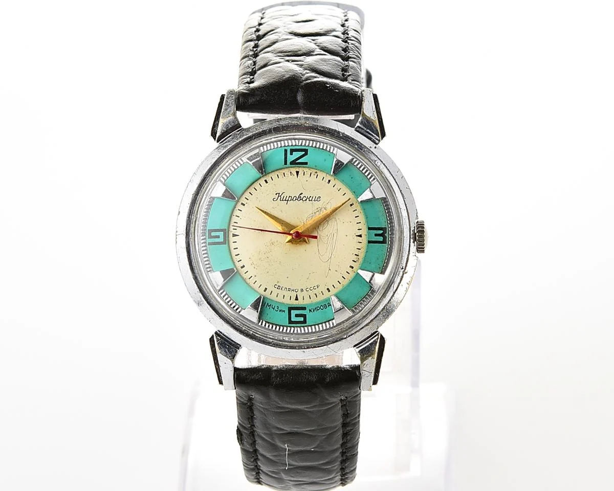 Rare! Beautiful vintage Soviet wristwatch from 50s - Kirovskie 1MWF