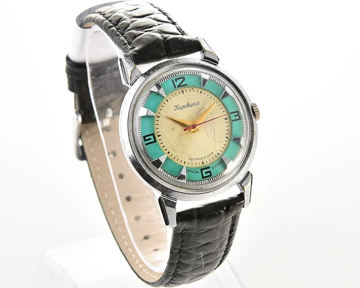 Rare! Beautiful vintage Soviet wristwatch from 50s - Kirovskie 1MWF