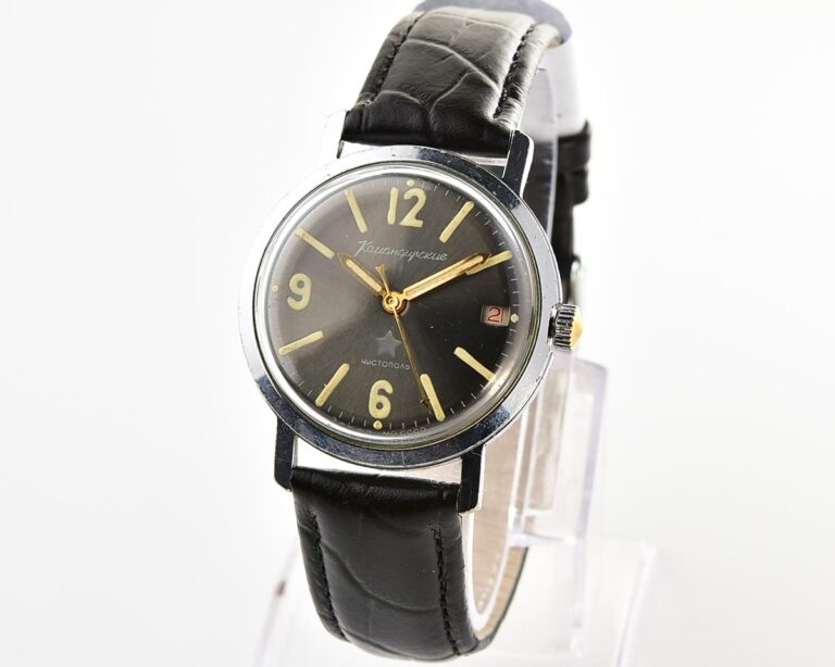 Soviet Vostok Komandirskie vintage mechanical wristwatch
