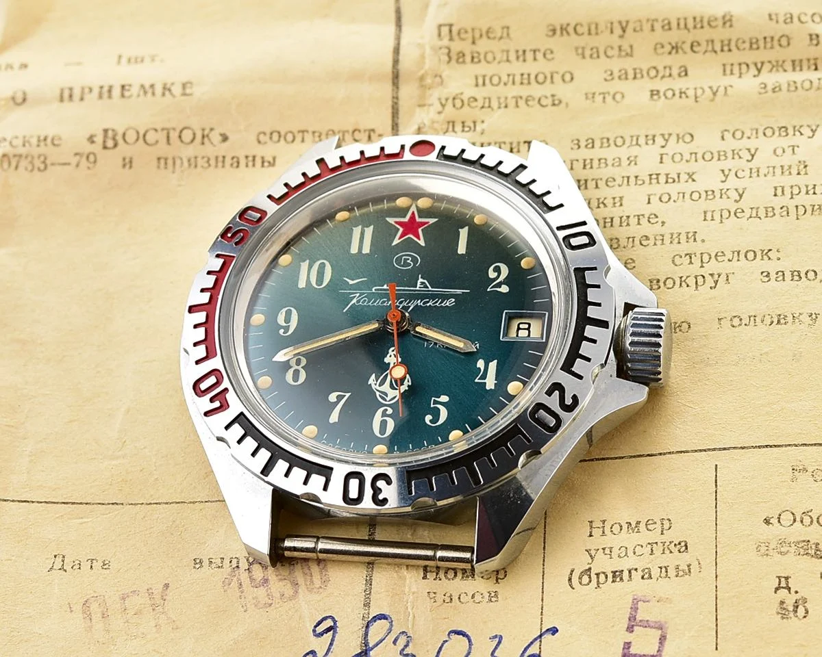 TIME CAPSULE: Vostok Komandirskie mechanical watch – New Old Stock (NOS)!