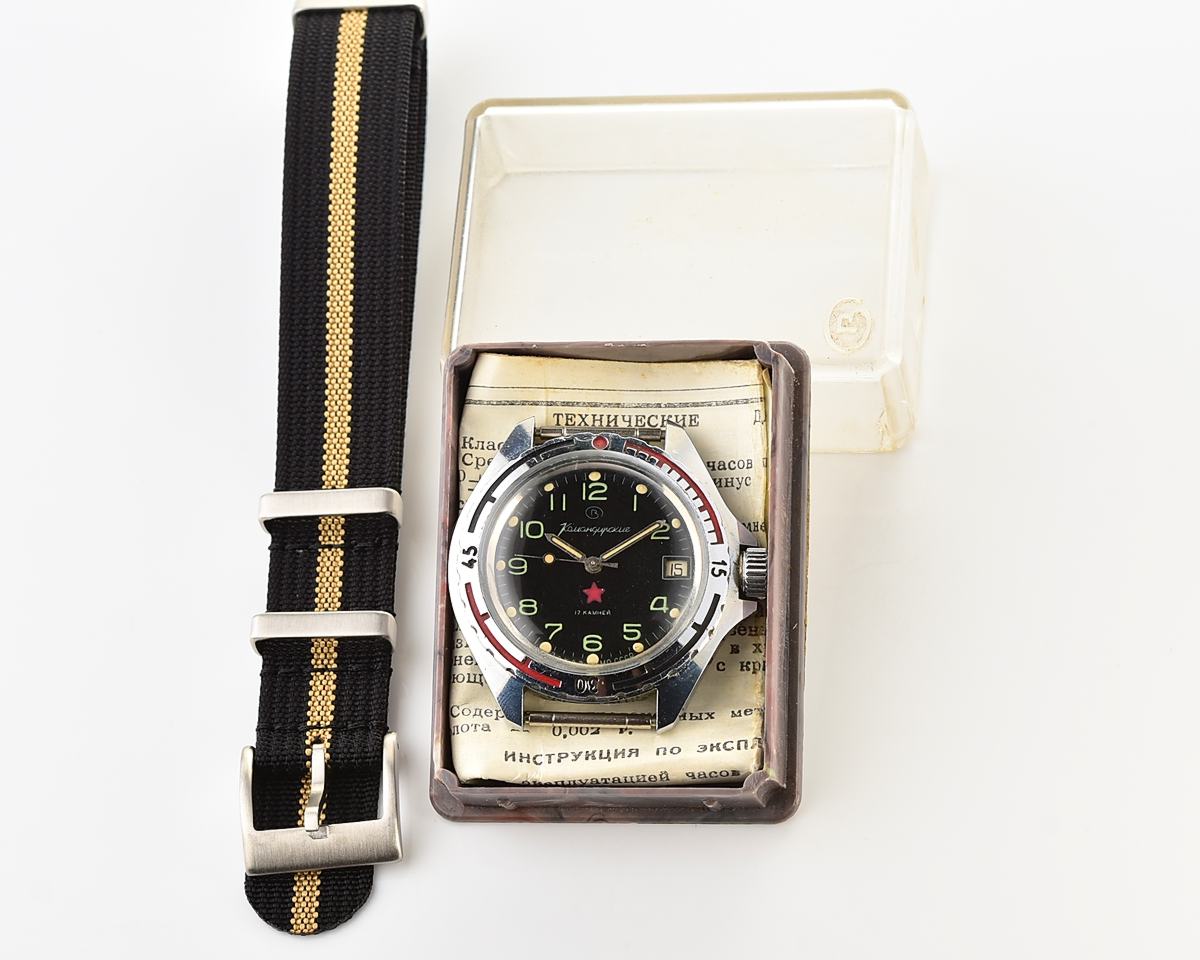 TIME CAPSULE: Vostok Komandirskie mechanical watch limited series – “Zakaz MO CCCP” – New Old Stock(NOS)!