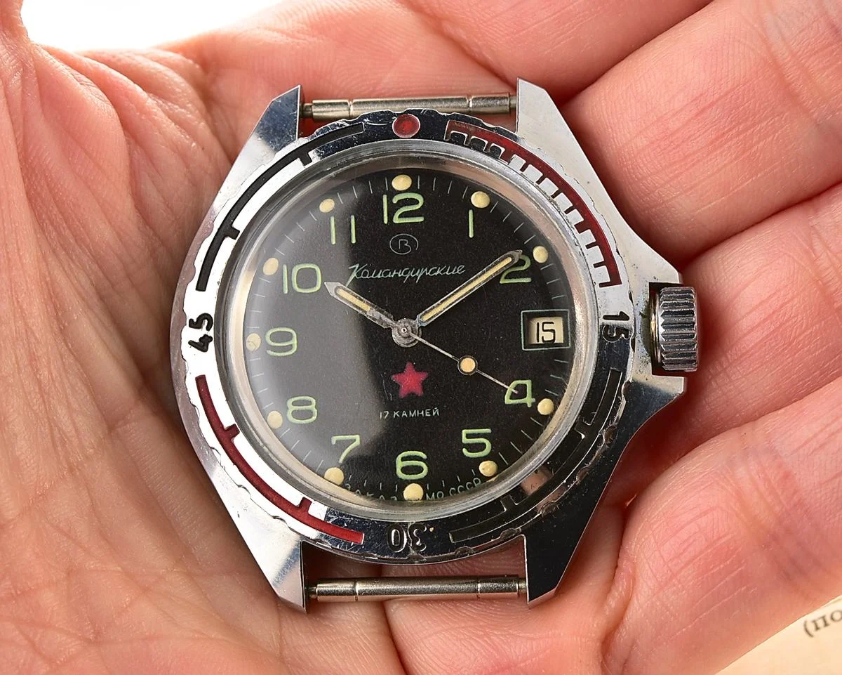 TIME CAPSULE: Vostok Komandirskie mechanical watch limited series – “Zakaz MO CCCP” – New Old Stock (NOS)!