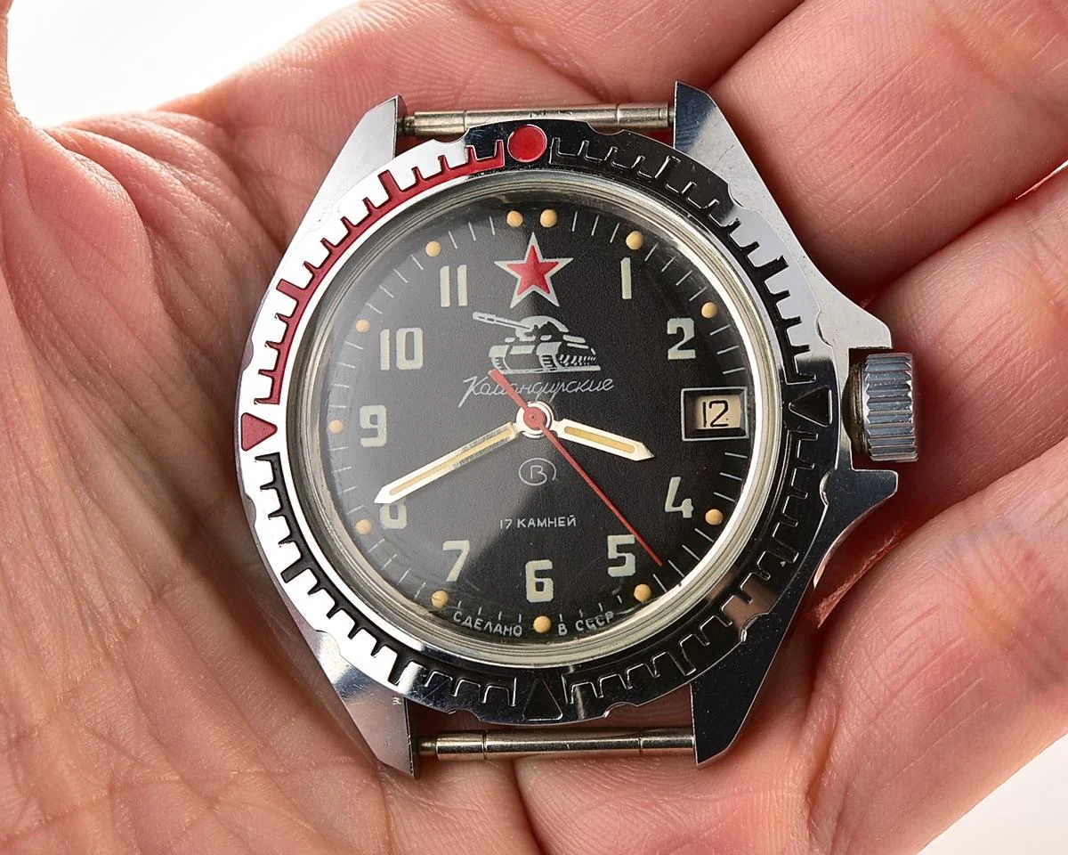 TIME CAPSULE: Vostok Komandirskie Tank mechanical watch – New Old Stock (NOS)!