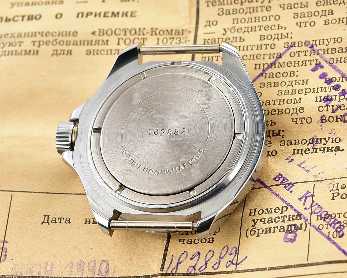 TIME CAPSULE: Vostok Komandirskie Tank mechanical watch – New Old Stock (NOS)!
