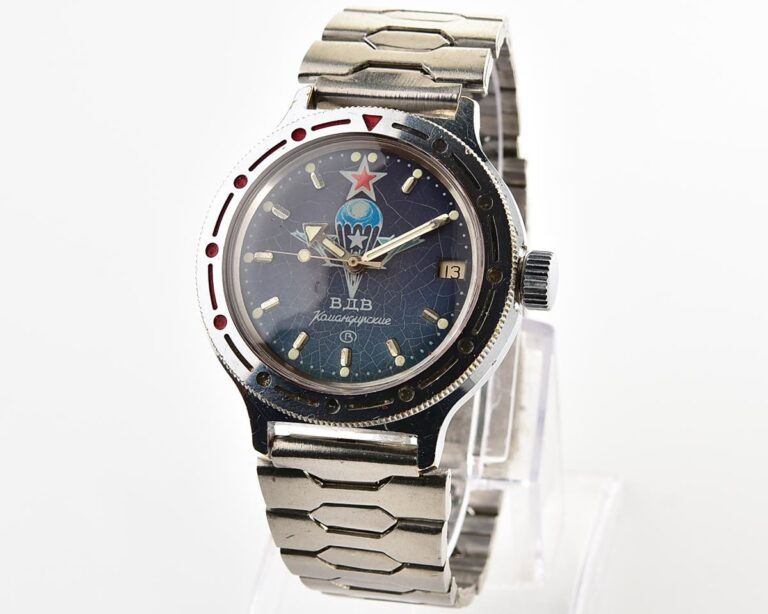 Vostok Amphibia Paratroopers with automatic self-winding mechanical movement
