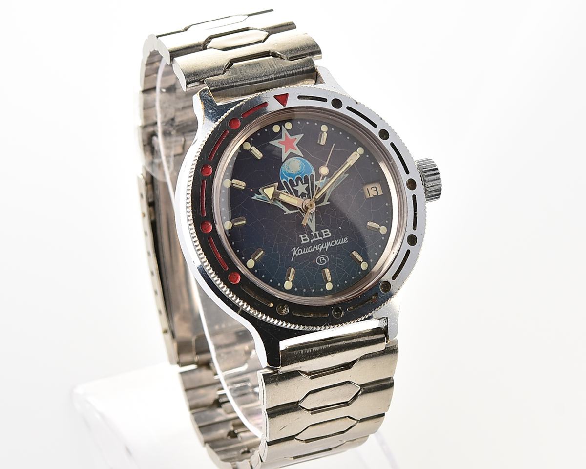 Vostok Amphibia Paratroopers with automatic self-winding mechanical movement