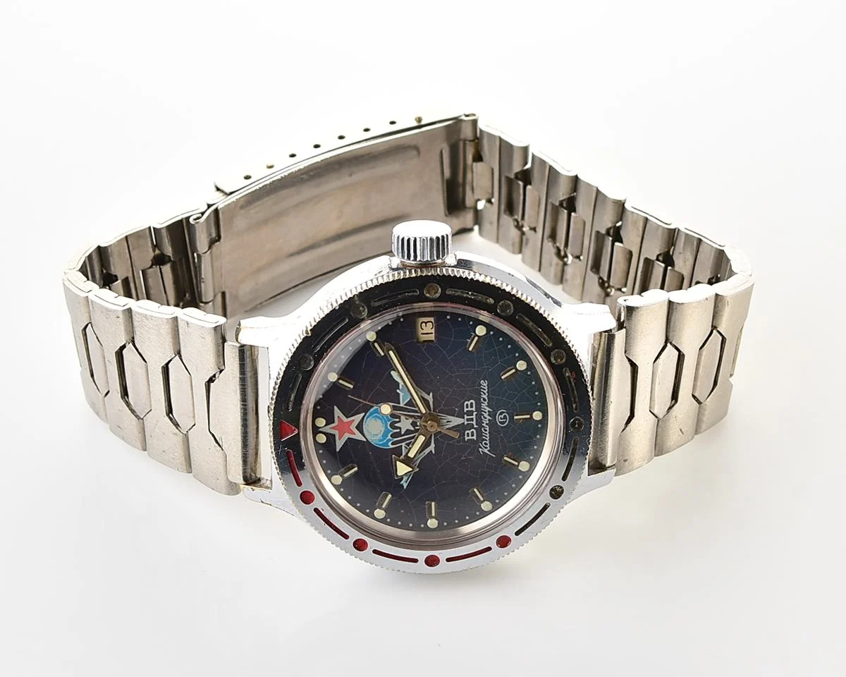 Vostok Amphibia Paratroopers with automatic self-winding mechanical movement