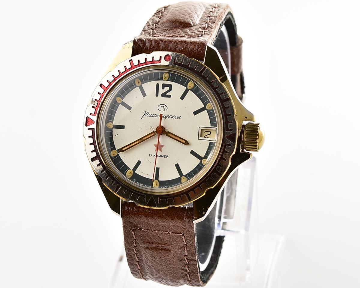 Soviet Vostok Komandirskie limited series watch - "Zakaz MO CCCP"!